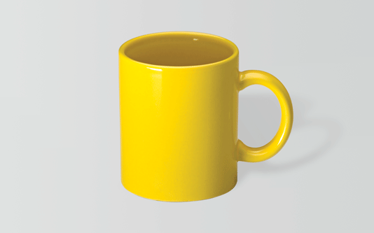 Yellow Can Mug