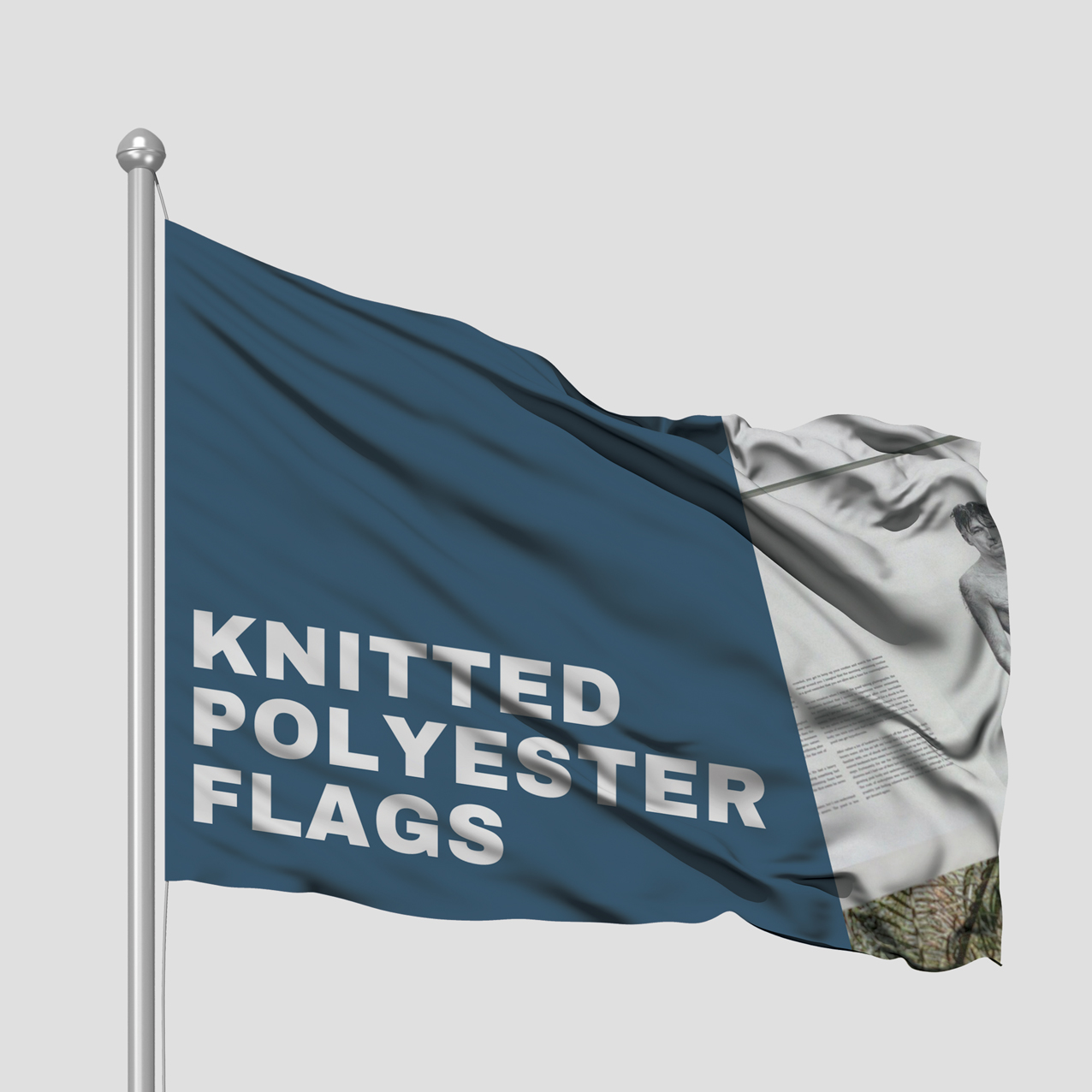 Polyester Knitted Flag
